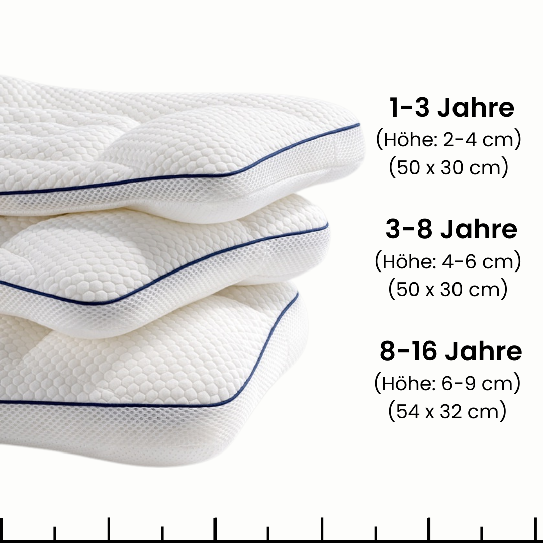 Lunora™ – Ergonomic Kids' Pillow