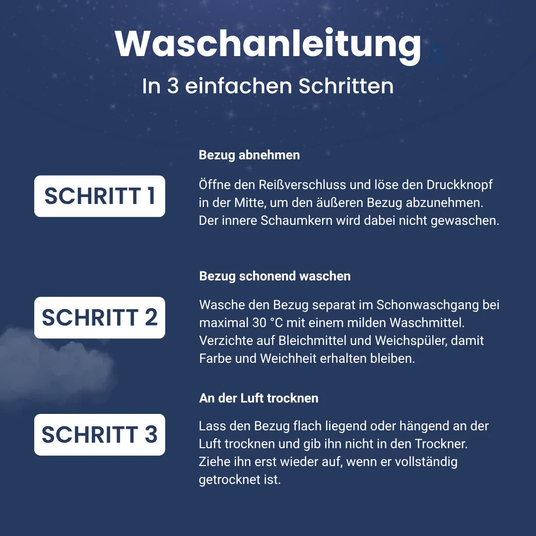 SleepCloud Kissenbezug
