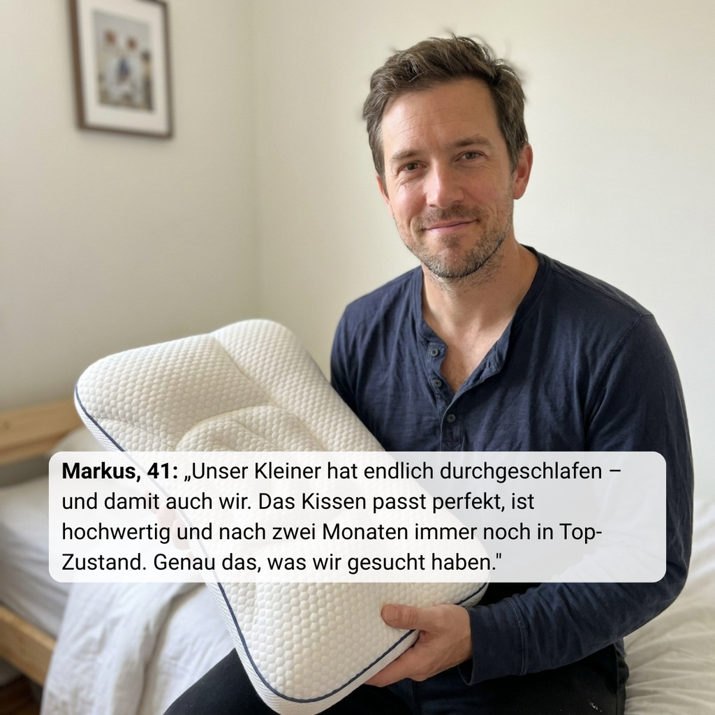Lunora™ – Ergonomic Kids' Pillow