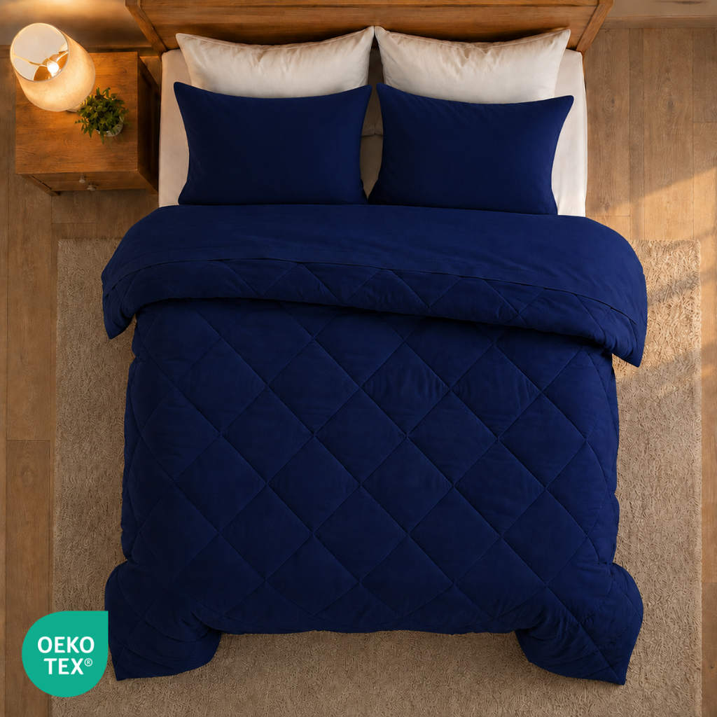 CloudFresh™ Decke – Die 2-in-1 Ganzjahresdecke, die den Bettbezug überflüssig macht.